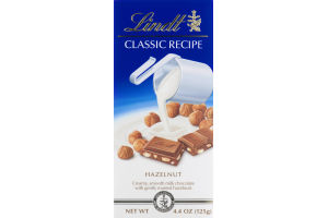 Lindt Classic Recipe Milk Chocolate Hazelnut
