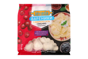 Вареники з заварного тіста з вишнею Levada м/у 400г