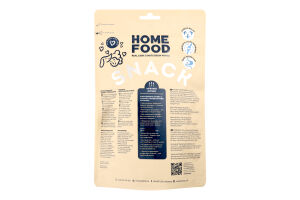 Ласощі д/собак Жила яловича 80г Home Food