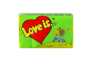 Резинка жевательная Яблоко-лимон Love is... м/у 4.2г