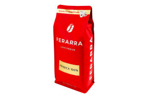 Кофе натуральный жареный в зернах 100% Arabica Ferarra м/у 1кг