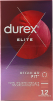 Презервативи латексні з силіконовою змазкою Elite Durex 12шт
