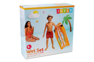 Матрас надувной для детей от 6лет №58165 1.12мх62см Wet set collection Intex 1шт