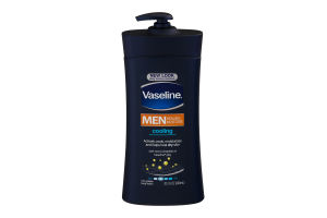 Vaseline Men Healing Moisture Cooling Non-Greasy Body Lotion