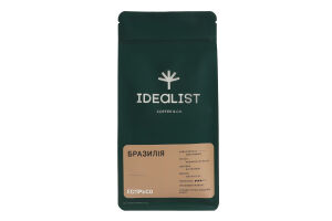 Кофе жареный в зернах Бразилия Idealist Coffee&Co. м/у 250г