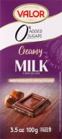 Шоколад молочний з начинкою з ядер горіха фундука Creamy Valor к/у 100г