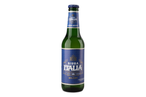 Пиво Birra Italia 0,33л Лагер 4,9% світле И015 (Австрія)
