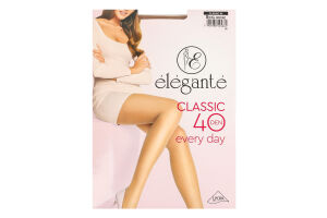 Колготки жіночі Elegante Classic Every day 40den 5 bronz