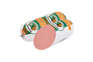 Ковбаса варена з м'ясом птиці Варена з молоком Укрпромпостач-95 1с м/у 450г