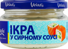 Икра мойвы в сырном соусе Veladis с/б 160г