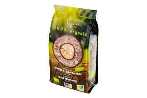 Крупа вівсяна плющена органічна Galeks Agro м/у 400г