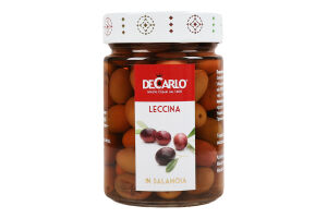 Оливки DeCarlo Леччіна з кісточкою