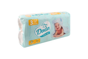 Подгузники для детей 4-9кг 3 Midi Extra Soft Dada 50шт