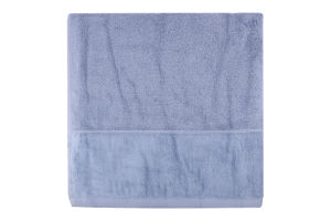 Рушник Міладо синій махровий велюр 70*140см 550г/м2 ГМ Текстайл