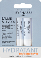 Бальзам для губ SPF30 Защита Byphasse 2x4.8г