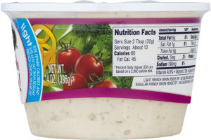 Marzetti Veggie Dip French Onion! Light