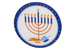Smart Living Lunch Paper Plates Hanukkah - 8 CT