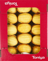 Печенье сдобное с начинкой Орех-сгущик Toniya к/у 0.35кг
