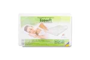 Подушка ортопедична Екософт 49*32*10,5см Добра