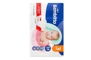 Підг. Bembitto 54 шт. 3 (4-9 кг)