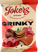 Гренки ржано-пшеничные Салями Jokers м/у 80г