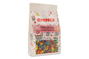 Посипка кондитерська 100г Украса