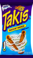 Закуска кукурудзяна підсмажена зі смаком сметани Takis м/у 100г
