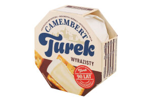 Сыр мягкий с плесенью Выраженный вкус Камамбер Turek к/у 120г