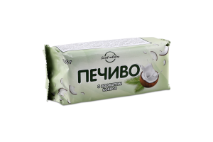 Печиво цукрове з ароматом кокосу До чаю Sweet melodies м/у 185г