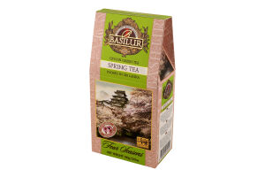 Чай зеленый Spring tea Four Seasons Basilur к/у 100г