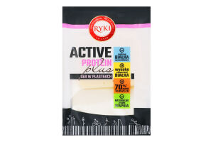 Сир сичужний Active Protein Plus 15% 135г Ryki