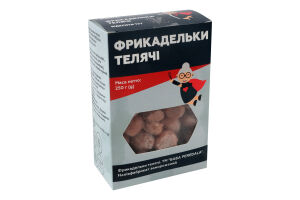 Фрикадельки телячьи замороженные Баба Peredala к/у 250г