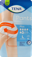Подгузники-трусы одноразовые L Plus Pants Tena 24шт