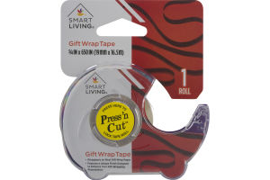 Smart Living Gift Wrap Tape Press'n Cut