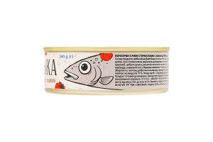 Килька балтийская в соусе сацебели стерилизованная TaFish ж/б 240г