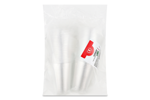 Стаканы одноразовые 180мл ТМ "1" 50шт