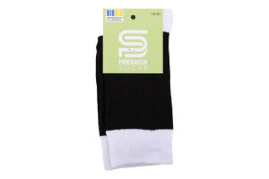 Шкарпетки Premier socks високі біла рез чор р18-20