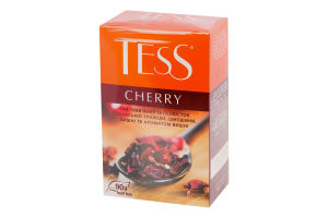 Чай травяной из лепестков суданской розы шиповника вишни и ароматом вишни Cherry Tess к/у 90г