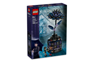 Конструктор для детей от 9лет №76784 Black dahlia flower Wednesday Lego 358эл