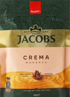 Кава розчинна порошкоподібна Crema Monarch Jacobs д/п 60г