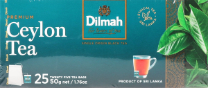 Чай черный цейлонский Dilmah к/у 25х2г