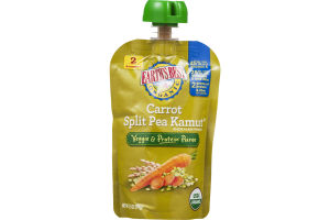 Earth's Best Organic Veggie & Protein Puree Carrot Split Pea Kamut