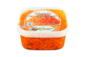 Морковь по-корейски классическая Повний Кошик ведро 500г