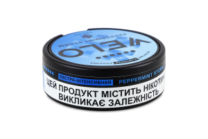 Подушечки нікотиновмісні безтютюнові Peppermint Storm Екстра-інтенсивні Velo 20х0.7г