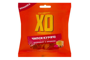 Чипсы куриные со вкусом холодца с хреном ХО перекусить? с/в в/с м/у 45г