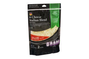 Ahold 6 Cheese Italian Blend Finely Shredded