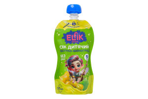 Сок для детей от 5мес восстановленный стерилизованный без добавленного сахара Яблоко-виноград Elfik Magic д/п 175мл