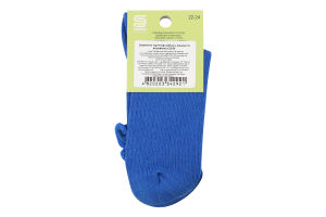 Шкарпетки підліткові в рубчик з вишивкою та рюшею р.20-24 Premier Socks