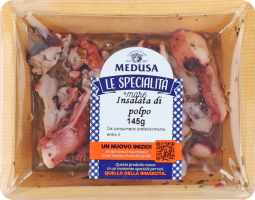 Салат Medusa із восьминога та кальмара