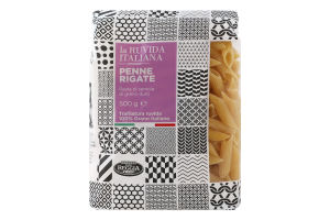 Вироби макаронні трубчасті пера Penne rigate La Ruvida м/у 500г